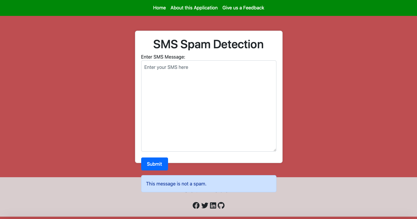 SMS Spam Detector